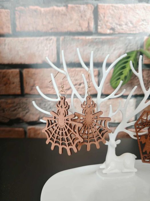 Zestaw 3 kolczyków damskich na Halloween