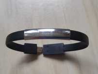 Bransoletka - kabel danych USB 2.0 Typ A do Micro USB "Intel Optane"
