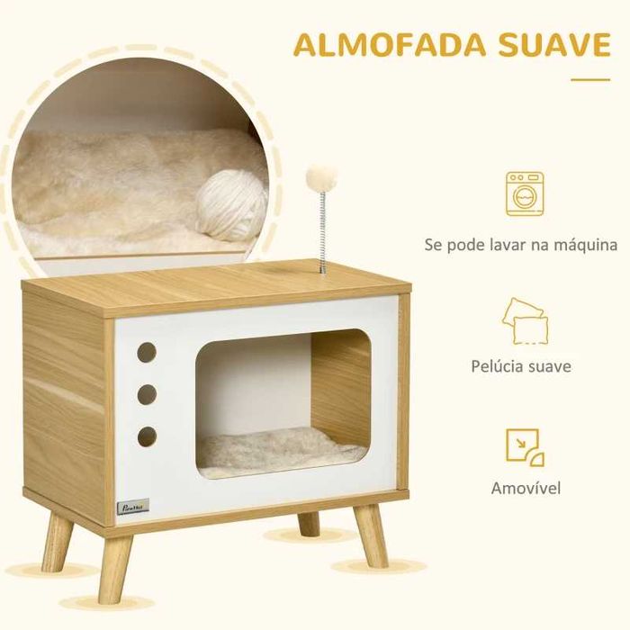 Casa cama para gatos «mesa» TV