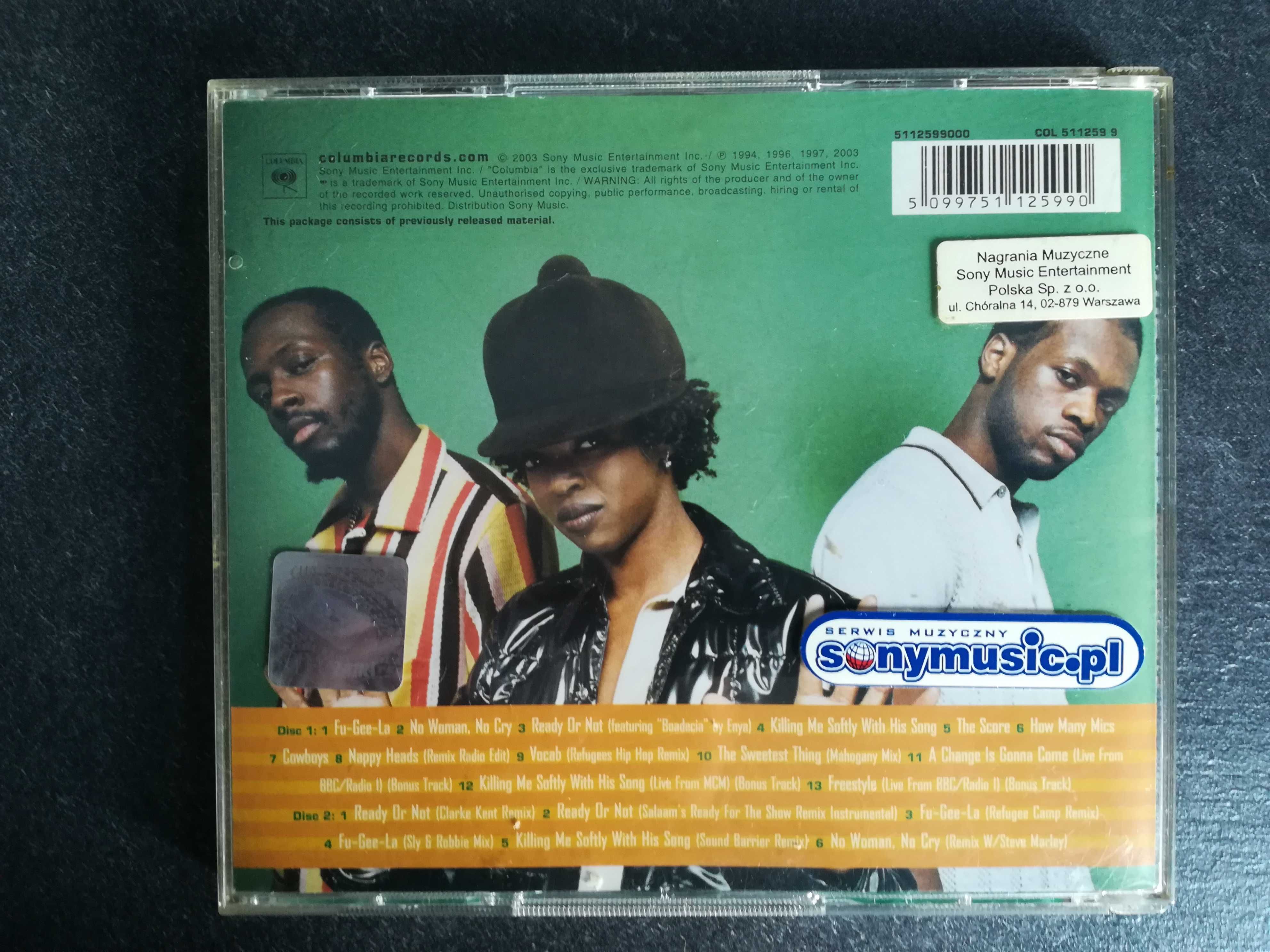 Fugees - Greatest Hits LIMITED 2CD STICKER