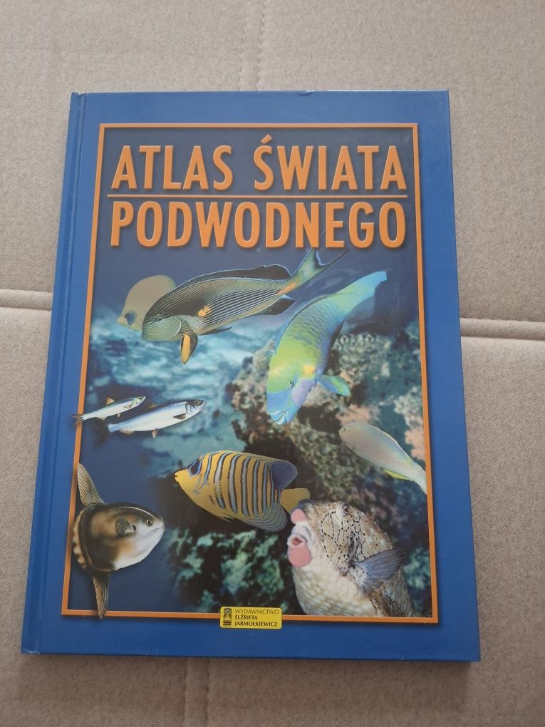 Książka atlas świata podwodnego ryby