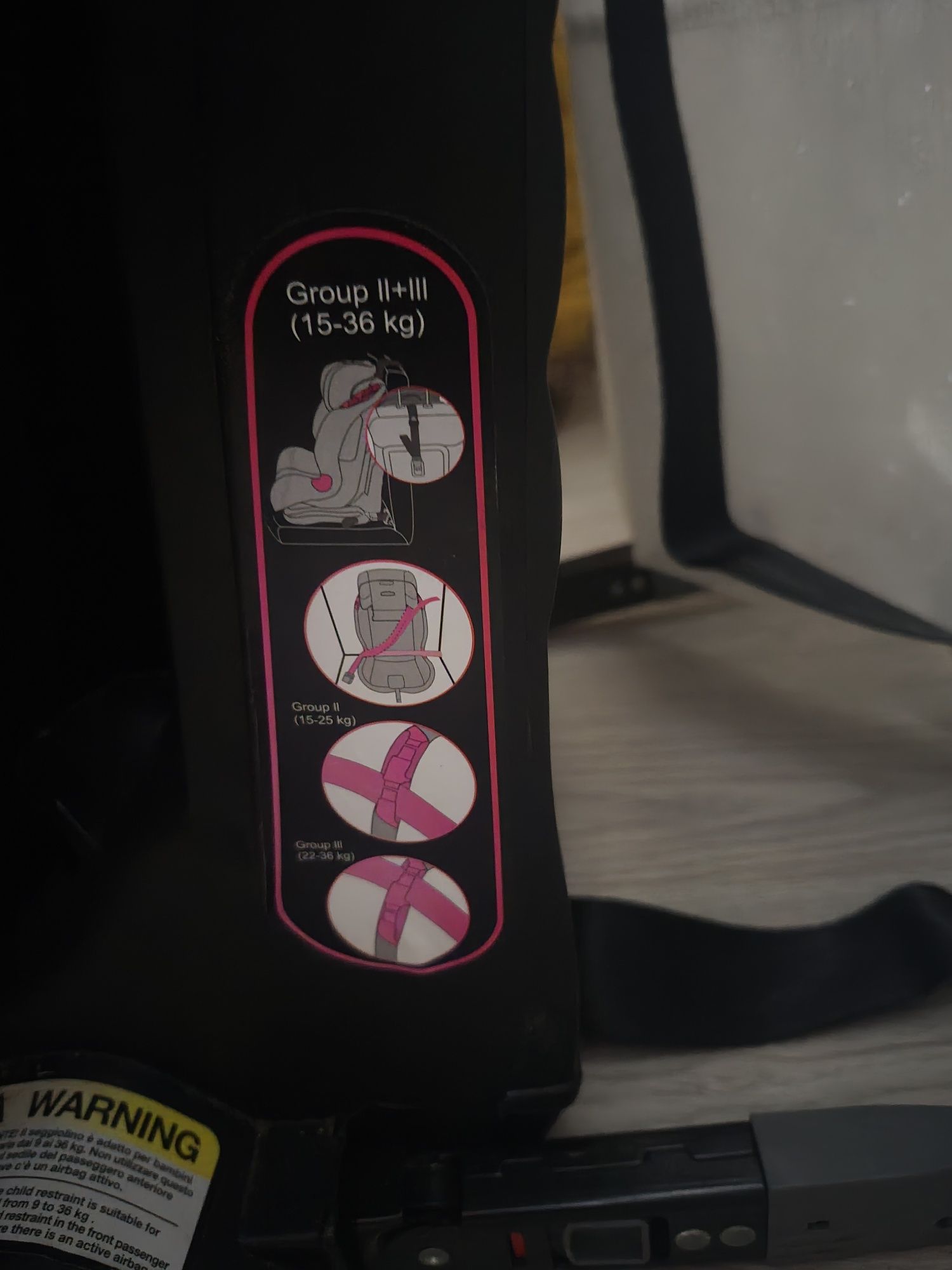 Cadeira auto Be cool com Isofix- Grupo 1,2 e 3