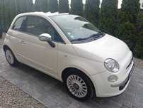 Fiat 500 2009 rok, 1.2 benzyna, klimatyzacja, dwa kluczyki, panoramiczny dach.