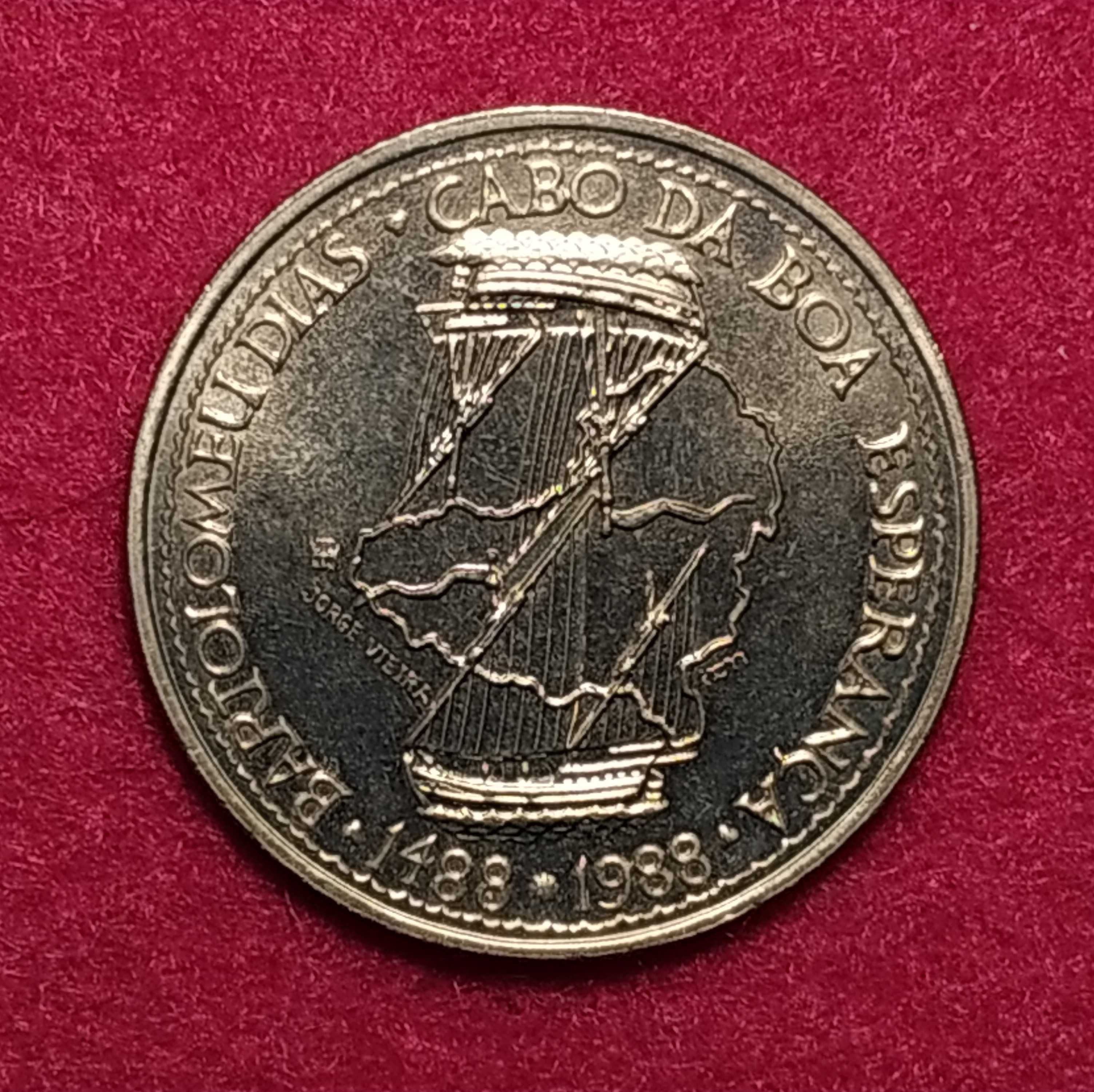 Portugal - moeda de 100 escudos de 1988 Bartolomeu Dias