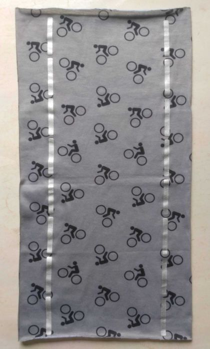 Баф hi-wis grey бандана балаклава шарф хустка пов'язка