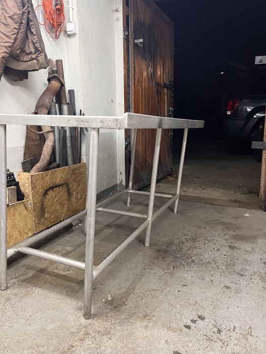 Stół warsztatowy , aluminiowy w super stanie