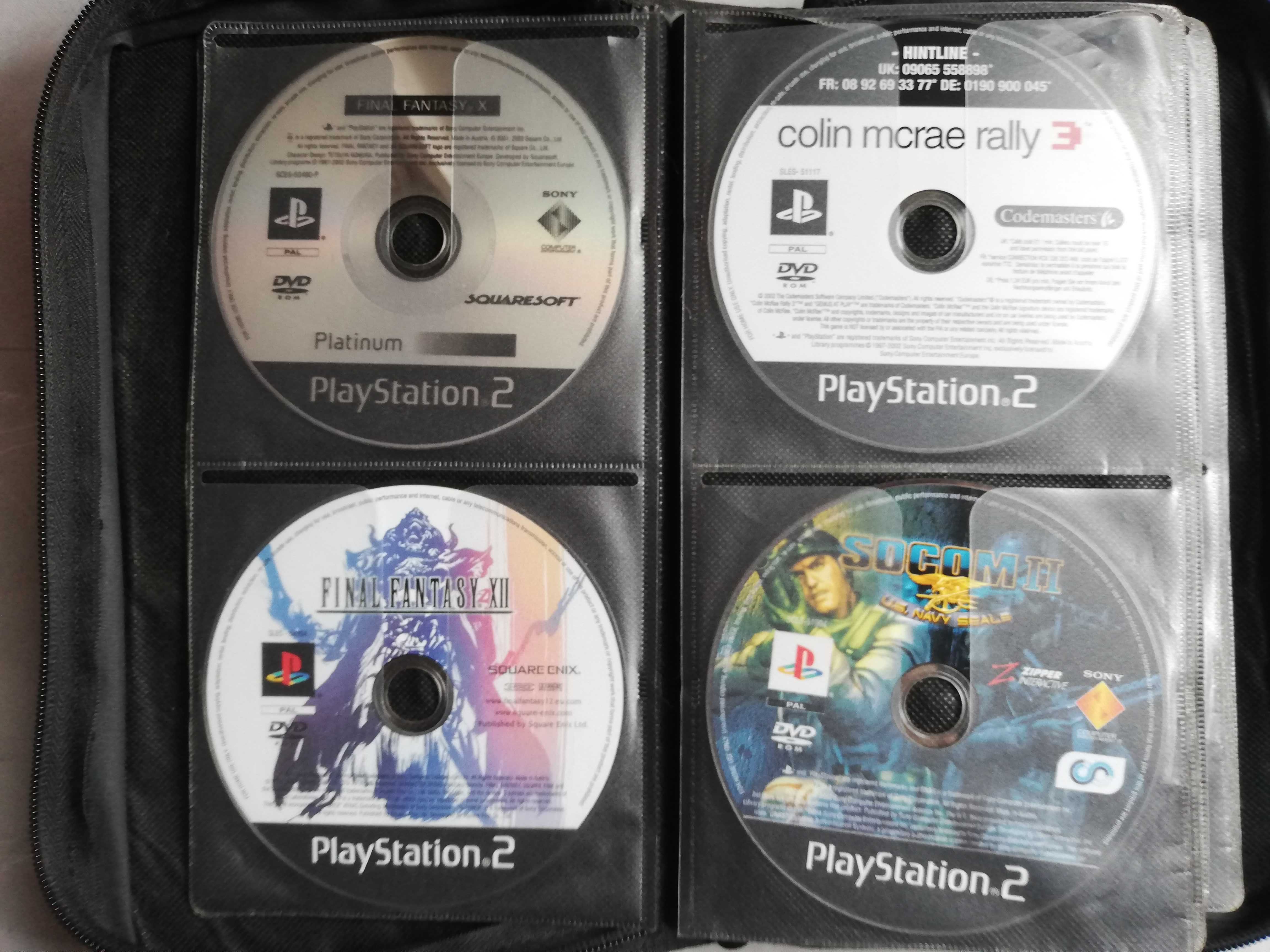 Jogos Playstation 2 antigos em bom estado