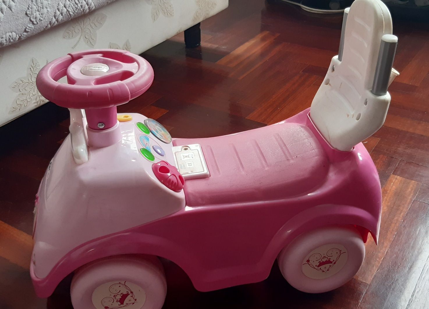 Carrinho princesa Disney