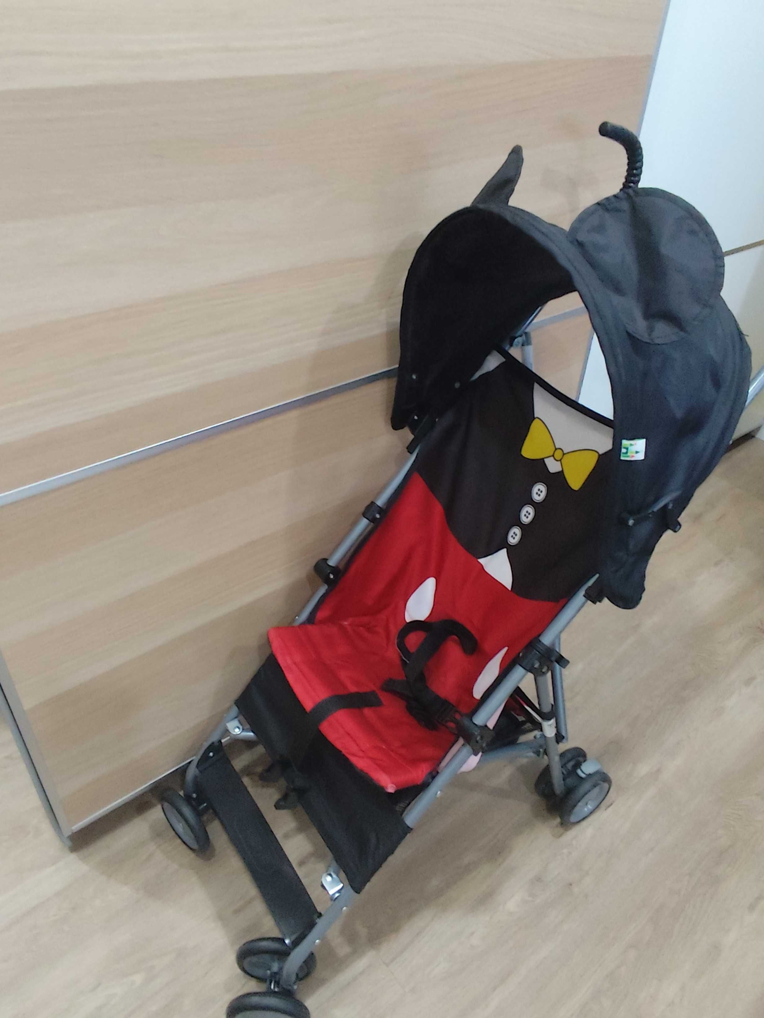 Carrito de bebe Mickey guardachuva