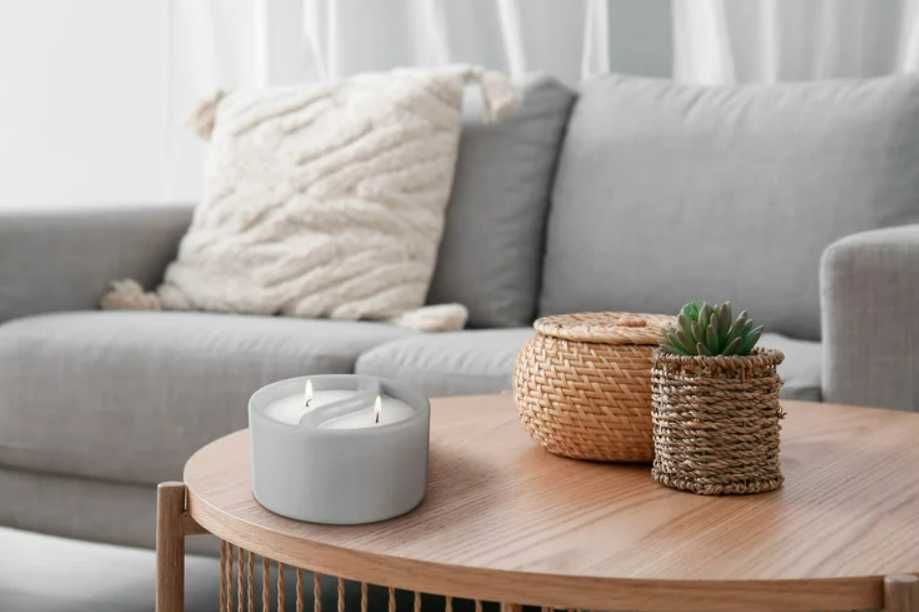 Livarno Home ŚWIECA ZAPACHOWA W SZKLE Eukaliptus & Bambus 12 H Palenia