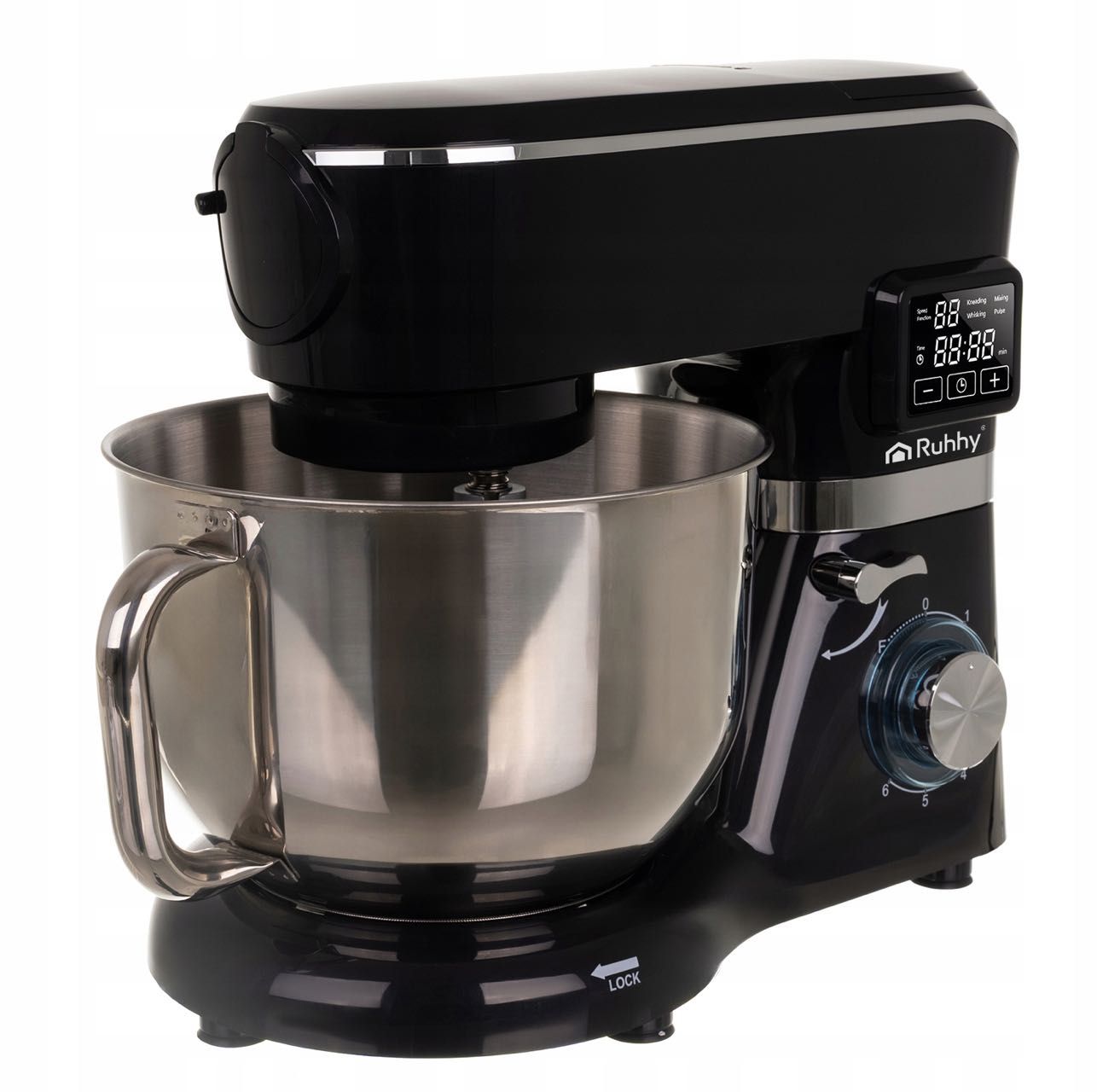 Robot Planetarny Podgrzewana Misa 2000W 6w1 z Blenderem i Akcesoriami