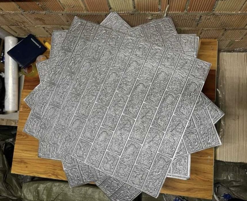 Акція! Самоклеючі 3Д панелі, самоклейка, шпалери на стелю