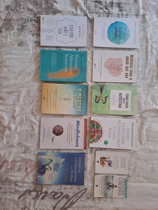 Livros de Desenvolvimento Pessoal 10€