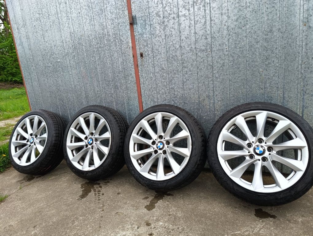 Koła 18 BMW 3 F30 F31 E90 215/45 18 Nowe opony Z Niemiec Oryginał