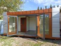 Pawilon handlowy, biuro, bar, WC, Producent