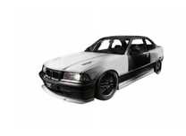 BMW 3 E36  Coupe Felony Poszerzenia Błotników
Wide Body