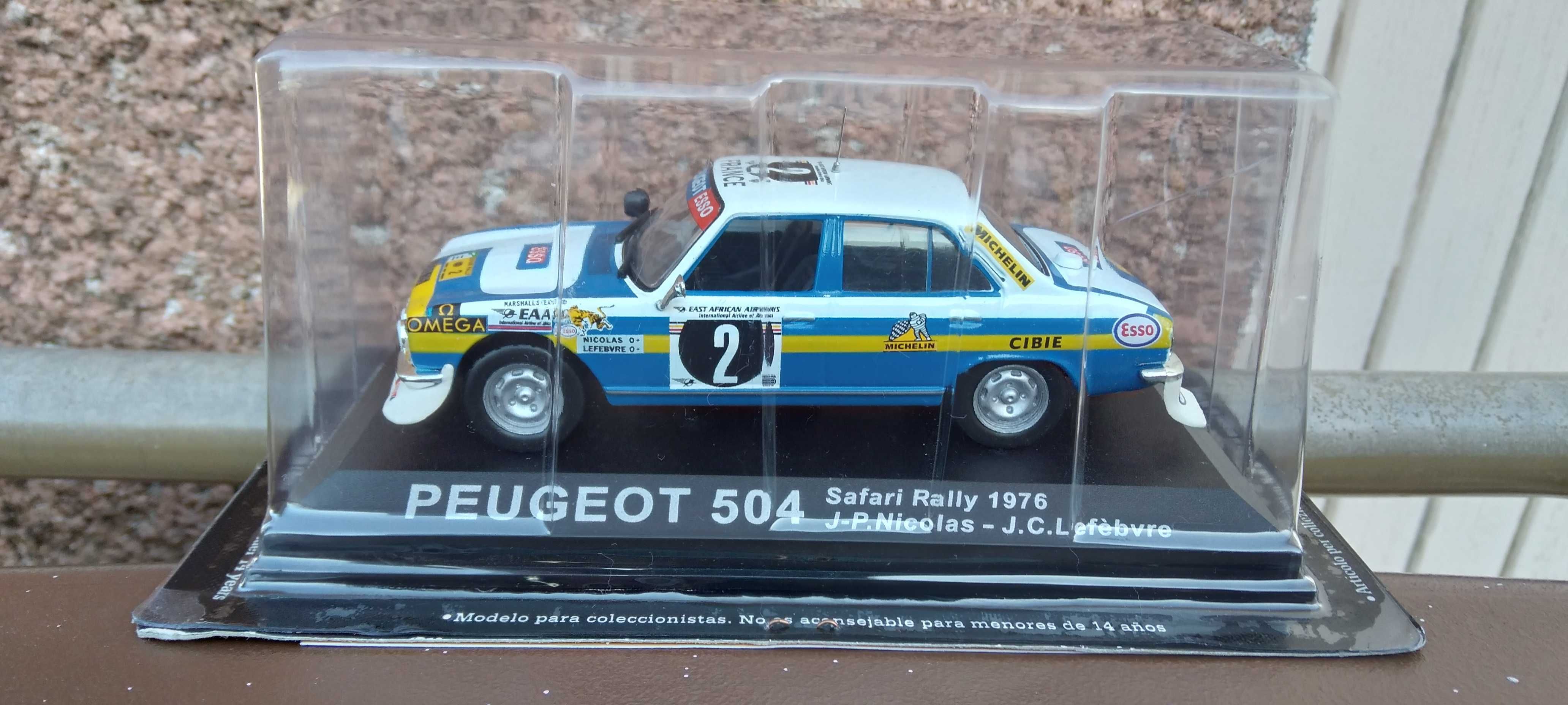 Miniaturas de Rally : 8 modelos escala 1/43