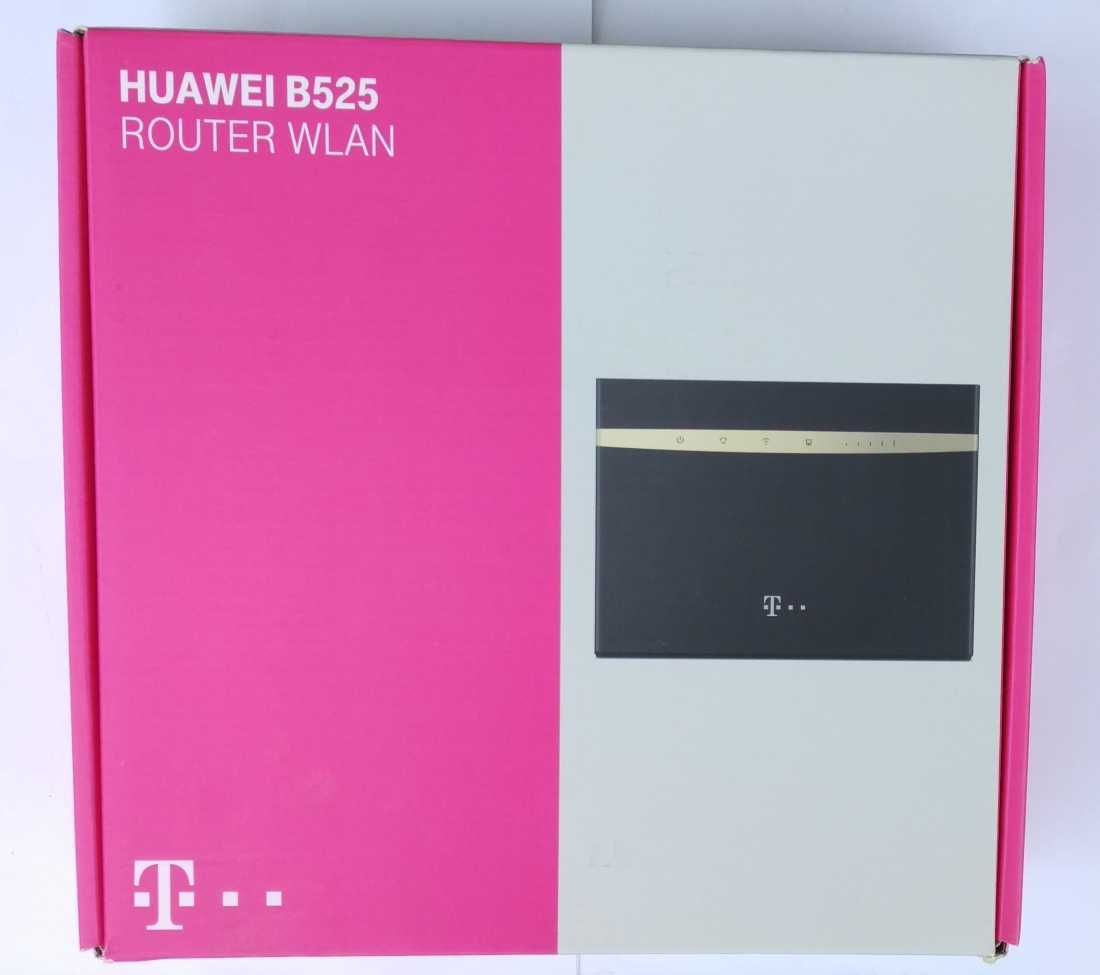 Router Huawei B525 WiFi 4xLAN komplet + startery PLAY odNOWA