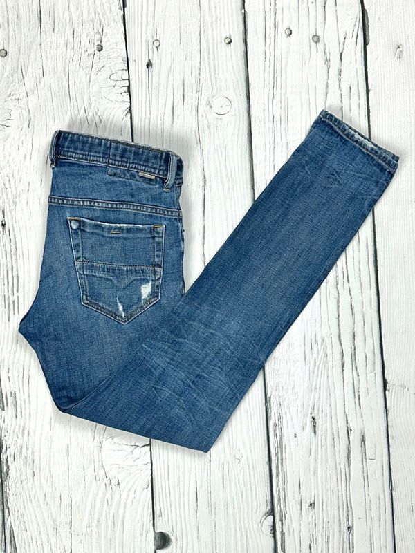 Diesel Thommer Jeansy Slim Fit Męskie Spodnie Logowane r. W32 L34