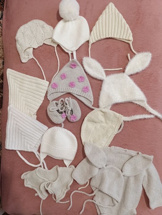В'язаний комплект Костюм для новонароджених