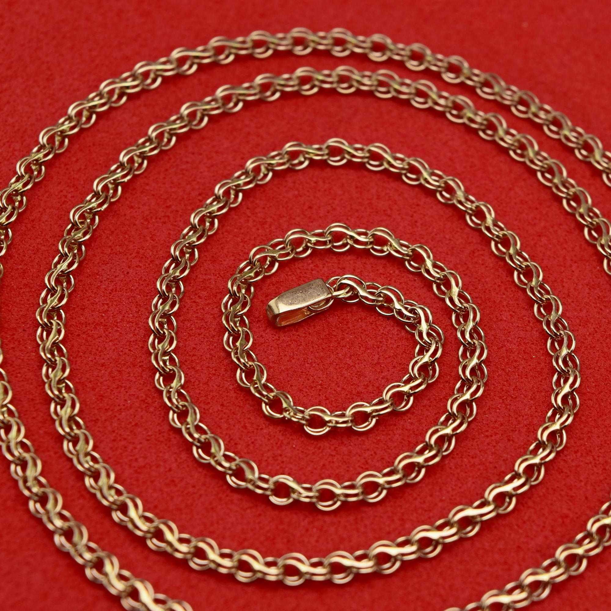 Золотая цепочка цепь Золотий ланцюг 4,74 гр, 50 см Золото 585