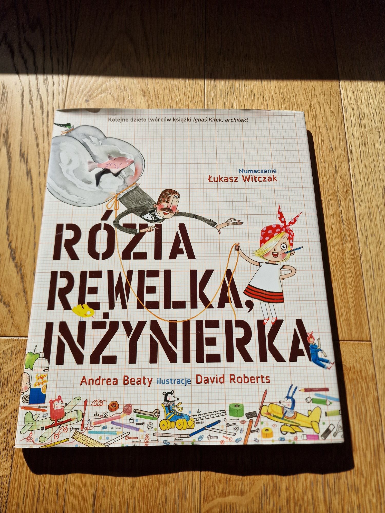 Książka dla dzieci Rózia Rewelka Inżynierka