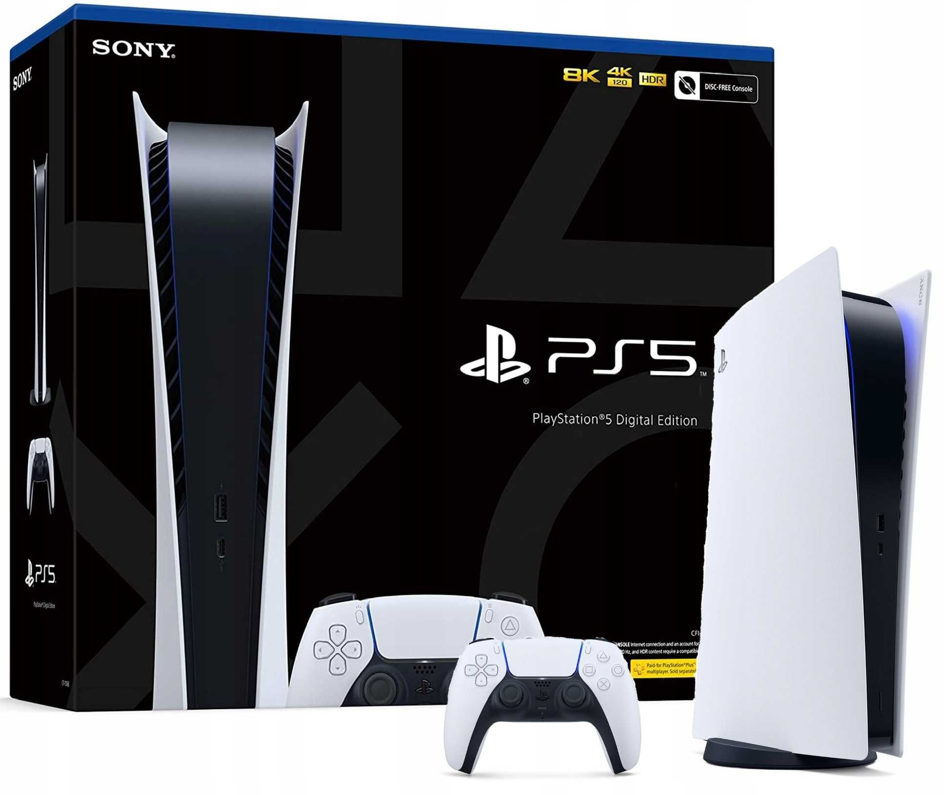 Sony PlayStation 5 Digital Edition 825GB, В НАЛИЧИИ