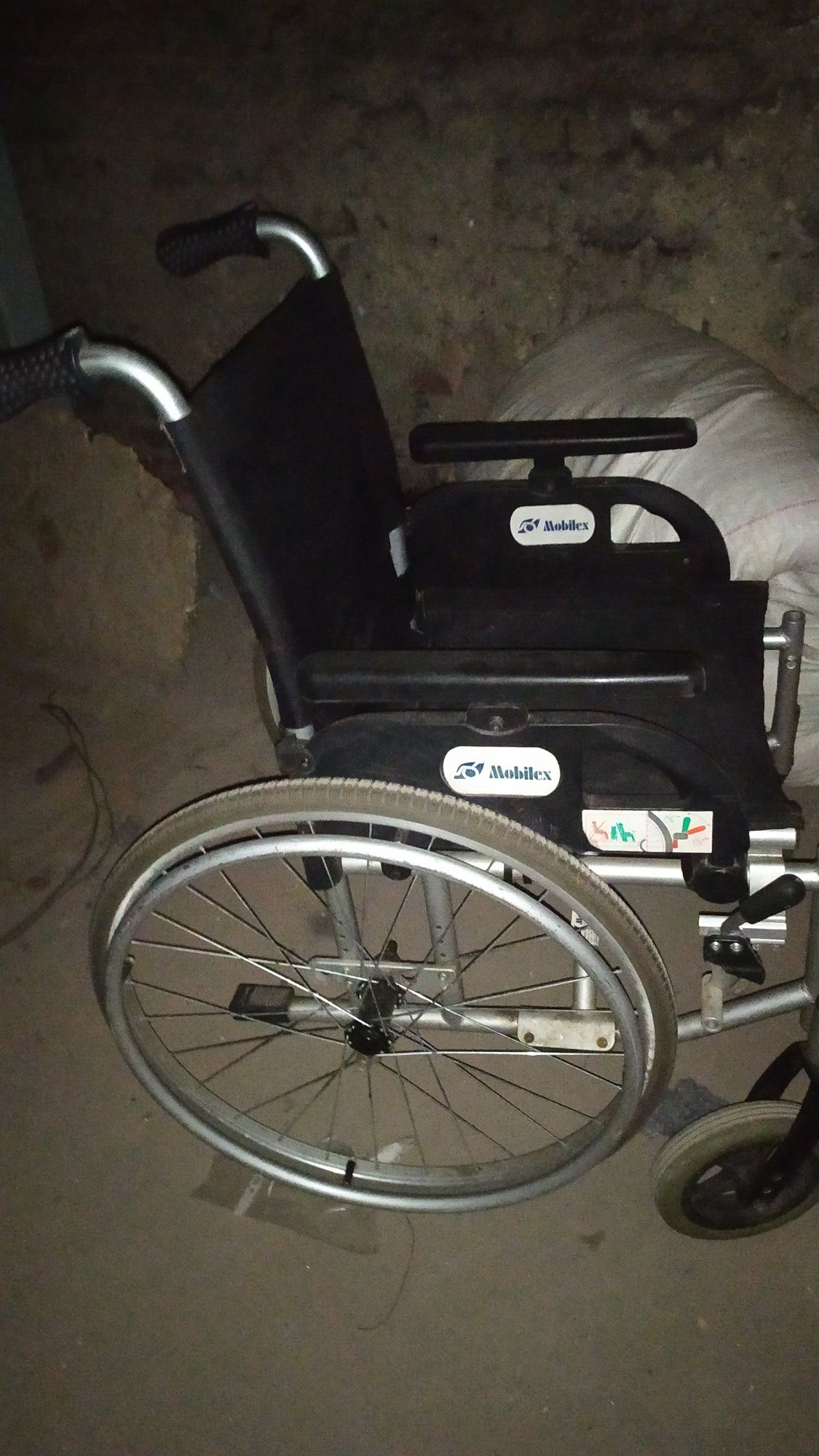 Wózek inwalidzki ręczny Marlin Mobilex