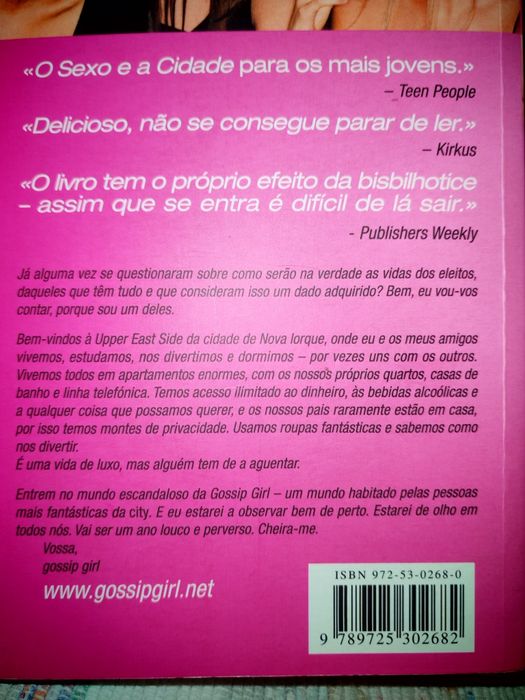 Gossip Girl - Sabe tão bem ser mazinha - Vol. I (Portes grátis)