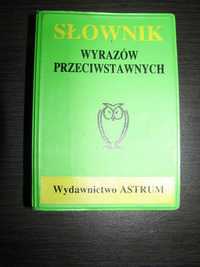 Książka: Słownik wyrazów przeciwstawnych, autor R. Matys.