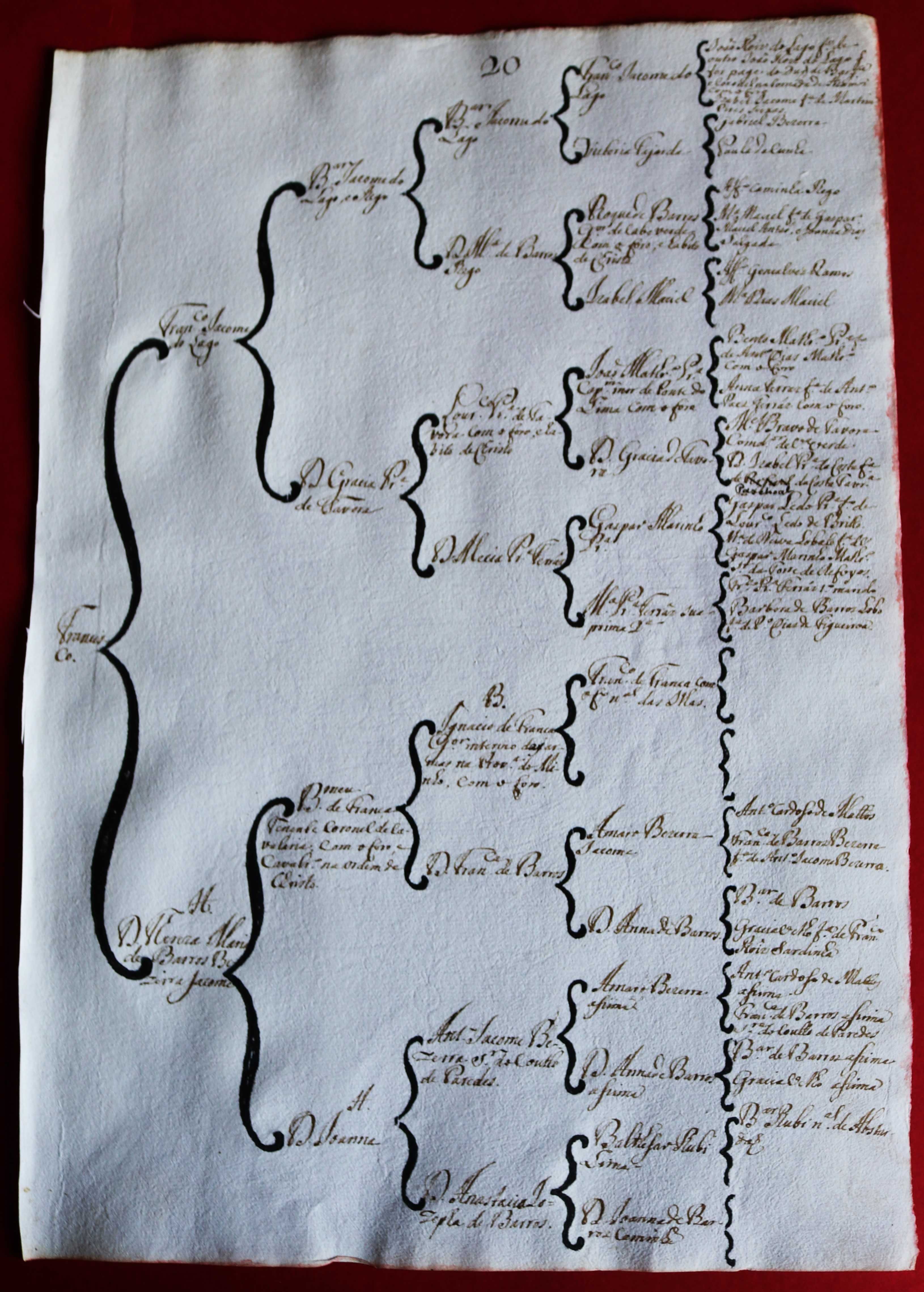 Costados de Francisco Jácome do Lago, Viana 1746