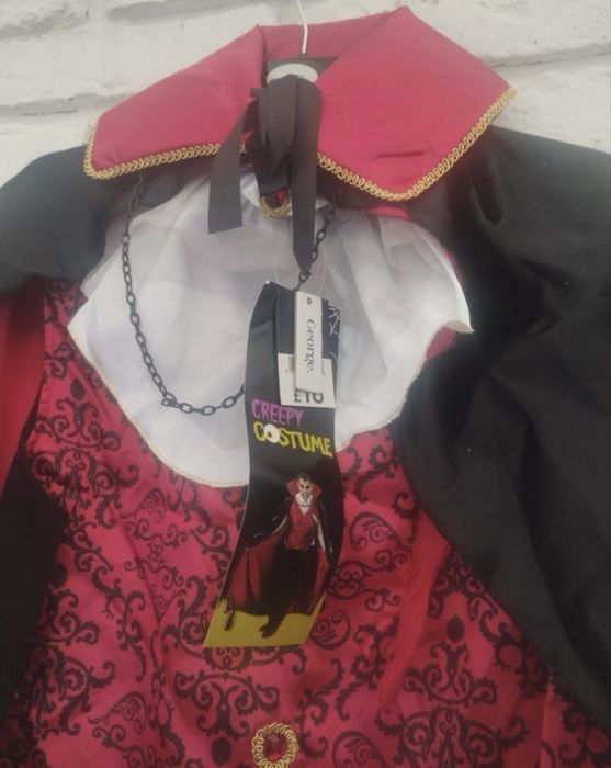 Kostium strój męski rozmiar S  Drakula halloween Karnawal