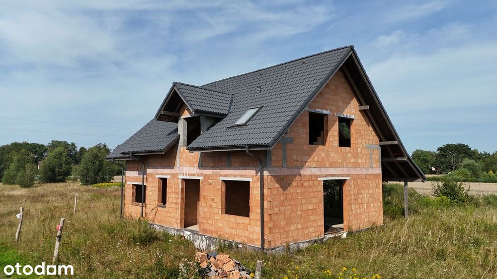 Nowoczesny dom z ogrodem blisko lasu