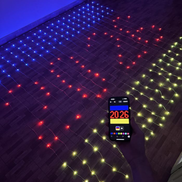 Умная гирлянда штора 3мх3м