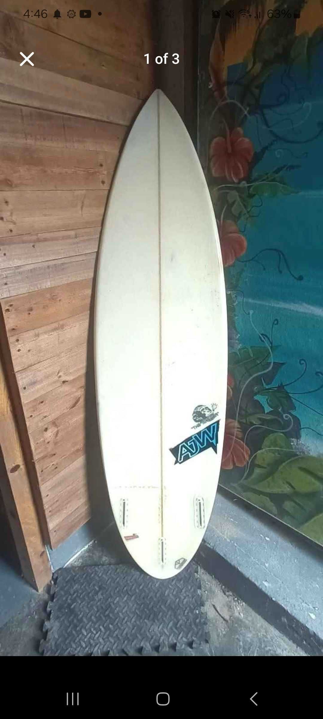 Surfboard 6.3 AJW