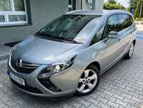 Opel Zafira 1.4T 140KM 7 OSOBOWY Nowy Rozrząd NAVI Podgrz Fotele Podgrz Kierownica
