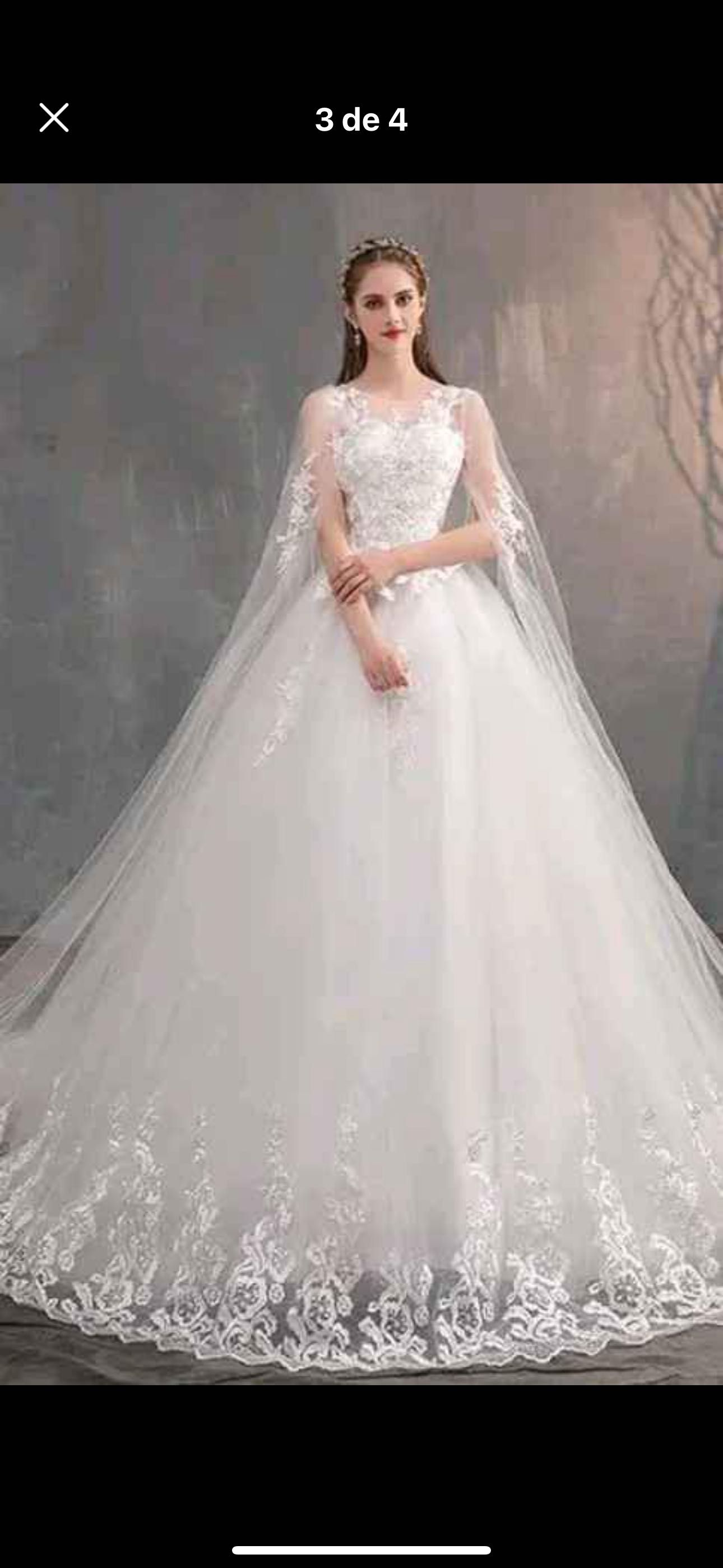 Vestido noiva tamanho s e outro m