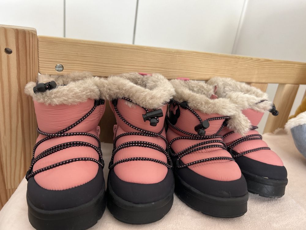 Botas neve de criança pouco uso n 23