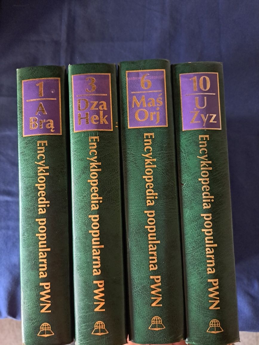 4 tomy Encyklopedii Powszechnej PWN-
1,3,6,10