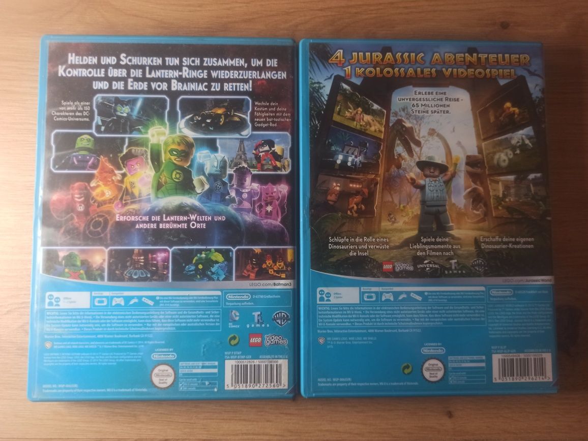 Lego Batman + Lego Jurassic World Wii U