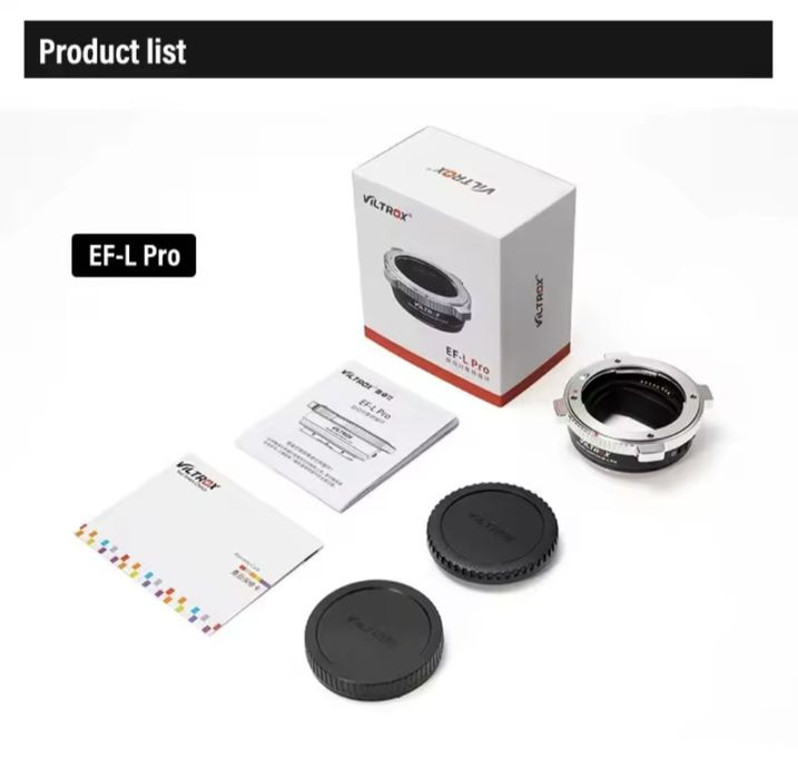 Останній день знижки‼️Viltrox EF-L Pro перехідник автофокус L-mount