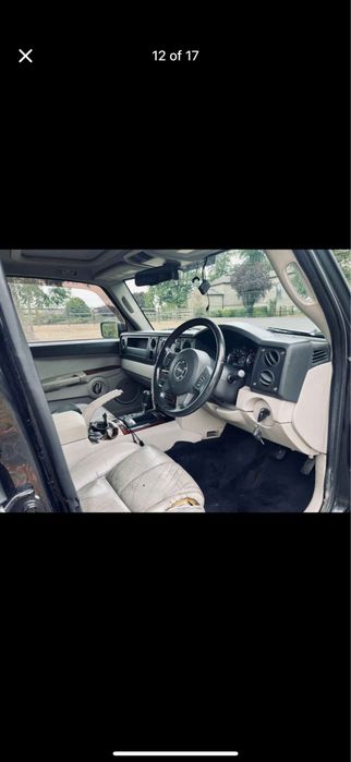 2007 JEEP Commander 3.0crd Czarny Anglik