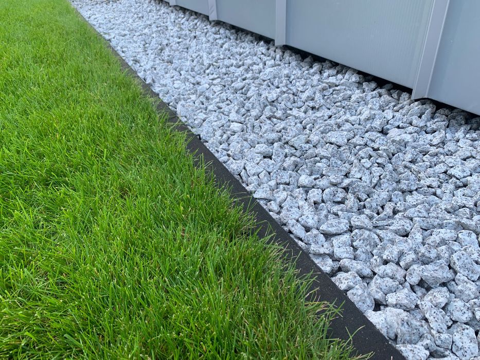 Grys ogrodowy dekoracyjny granitowy dalmatyńczyk 16-22 mm 8-16 mm