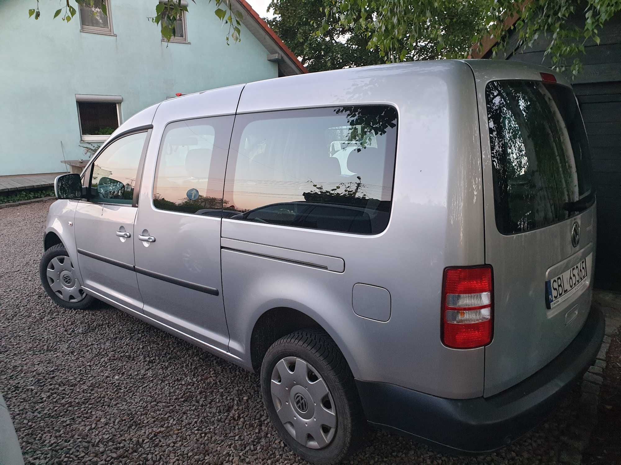 vw caddy maxi maksi 2011 7 osób hak faktura vat