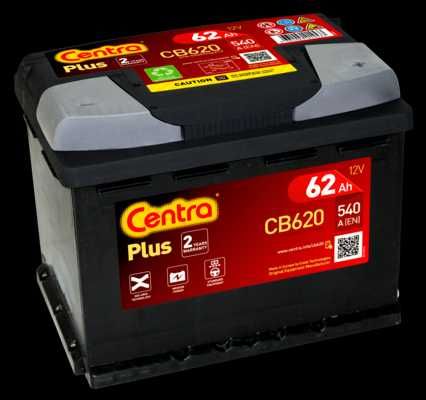 Akumulator CENTRA PLUS 62AH/540A Rybnik ceny hurtowe