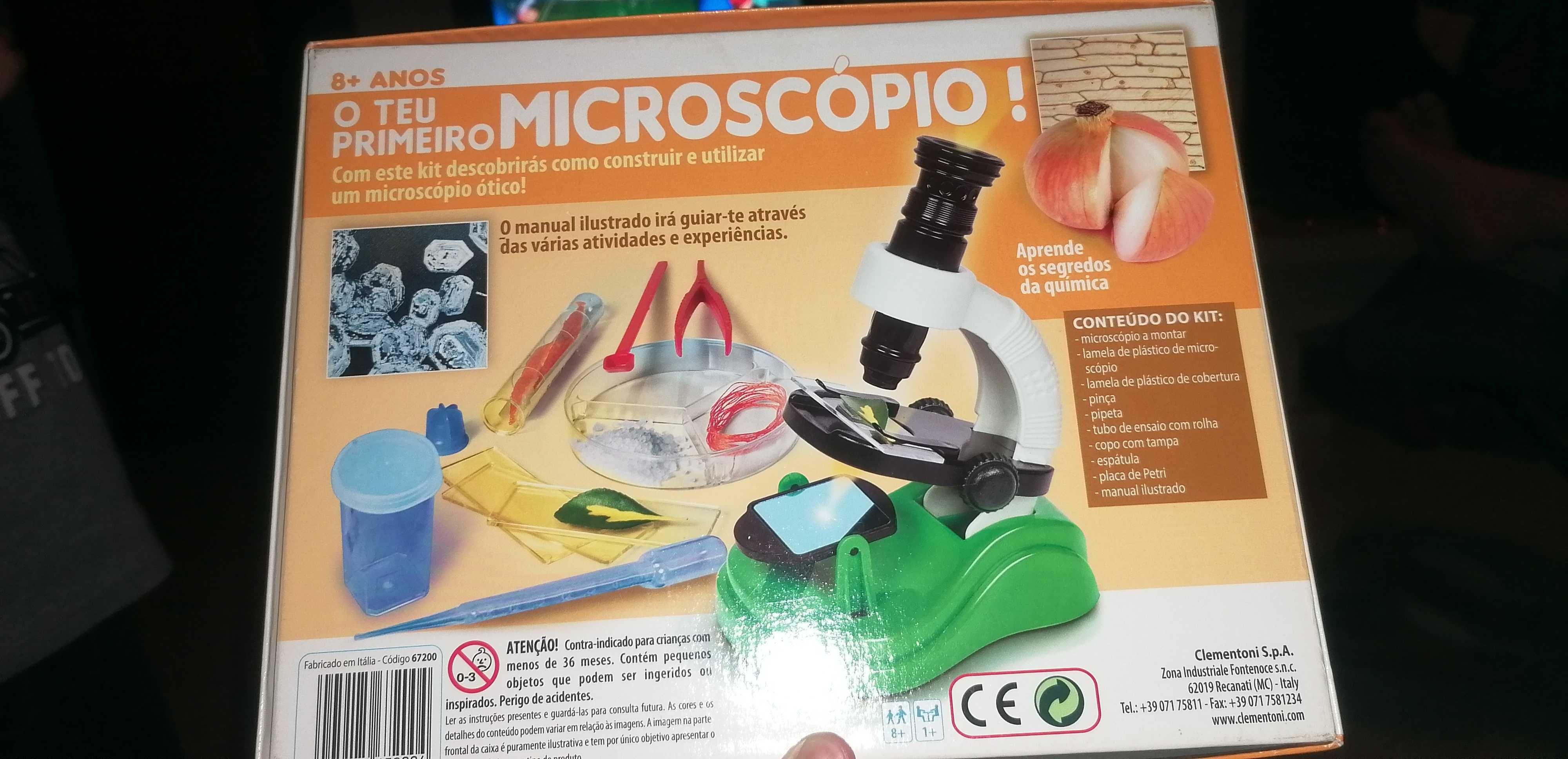 O teu Primeiro Microscópio