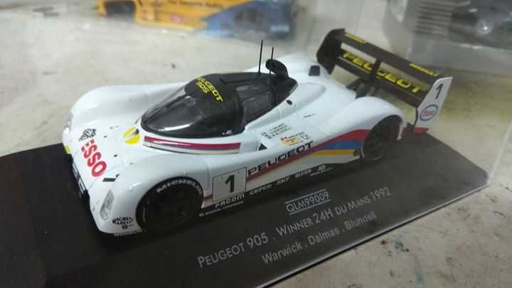 Peugeot 905 - Vencedor Le Mans 92 - Quartzo 1/43