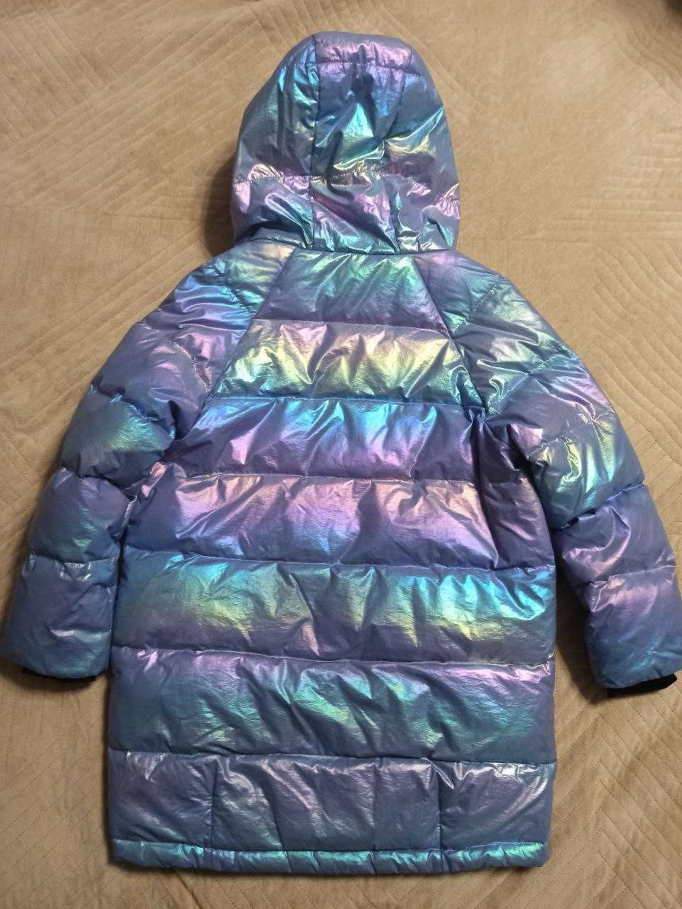 Куртка зимова (пуховик) для дівчинки