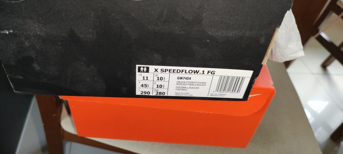 Używane korki profesjonalne adidas X Speedflow.1 FG r. 45 z gwarancją