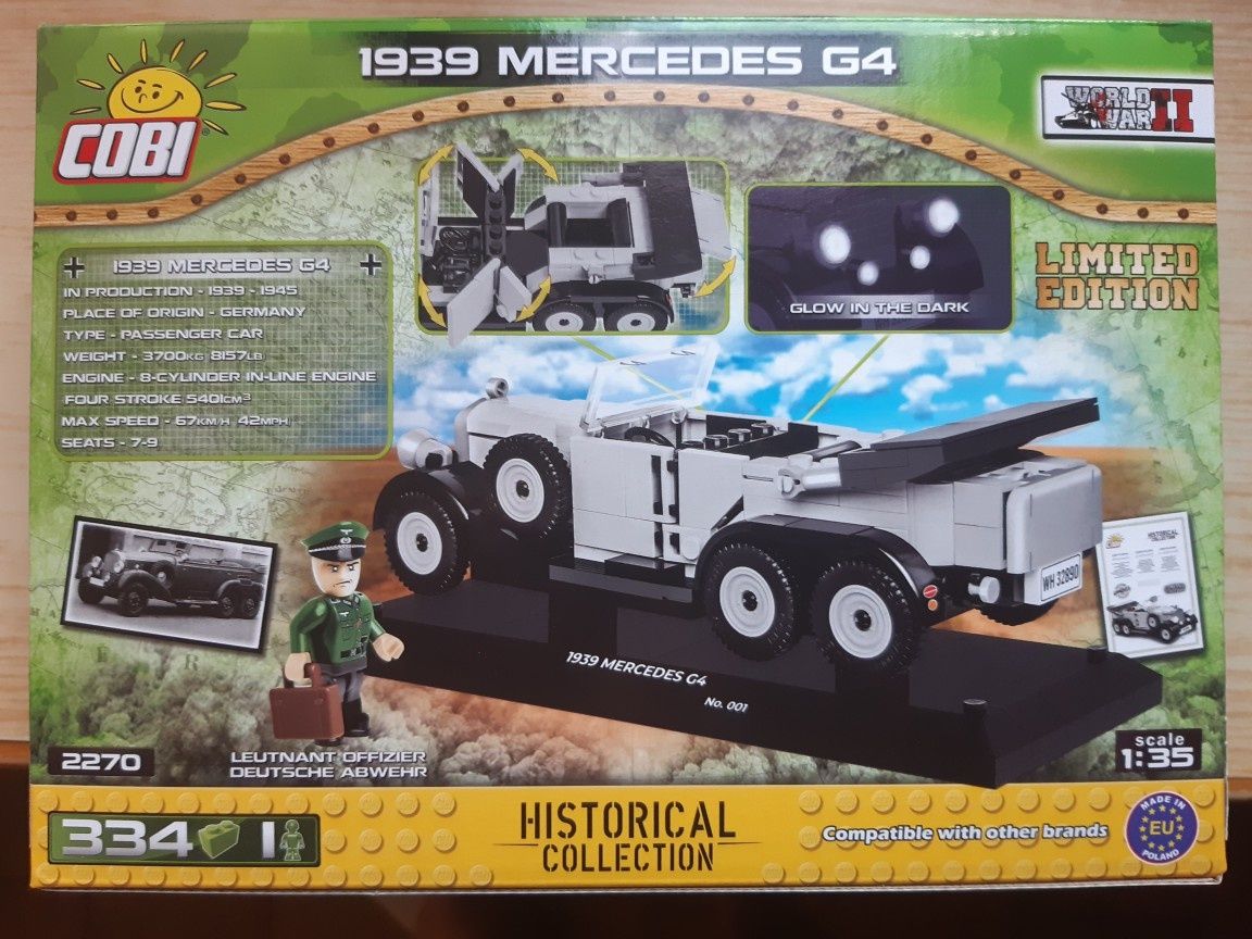 Klocki cobi 1939 mercedes G4